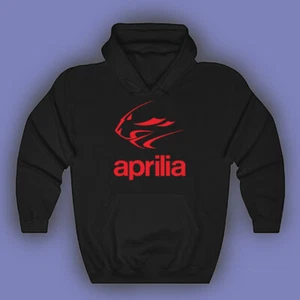 Aprilia Racing Men's Black Size S-3XL - Picture 1 of 1