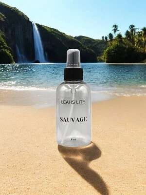 SPRAY CORPORAL * Sauvage * perfumado * Leah's Lite Candle * 6 oz - Imagem 1 de 3