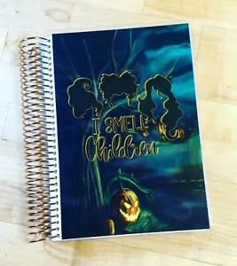 Juego de 4 cubiertas inspiradas en Halloween Hocus Pocus con planificador de bobinas Erin Condren A5- - Imagen 1 de 4