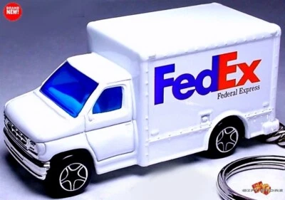🎁🎁RARE KEYCHAIN FEDERAL EXPRESS VAN FedEx TRUCK CUSTOM Ltd. Ed. GREAT GIFT🎁🎁 - Image 1 of 4