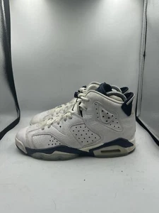 Nike Air Jordan 6 Retro GS 'Midnight Navy 384665-141 Juvenil Talla 5.5Y Mujer 7 - Imagen 1 de 8