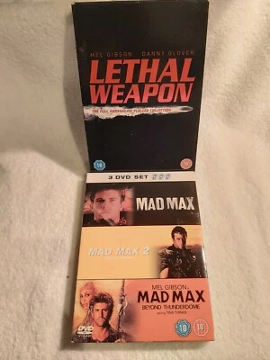 LETHAL WEAPON DVD  BOX SET+MAD MAX DVD BOX SET(LIKE NEW) - Image 1 of 4