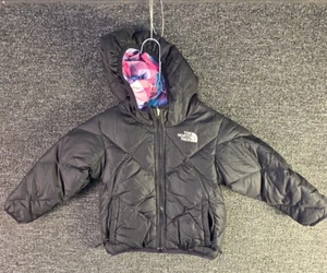 The North Face Reversible Puffer Jacket Gender Neutral Multicolor 2T - Picture 1 of 5