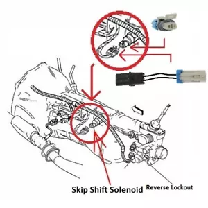 C5 + C6 Corvette Skip Shift Eliminator Bypass Kit Manual Transmission 97 thru 13 - Picture 1 of 7