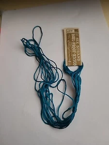 Vintage 1900's Collingbourne’s Boil Proof Thread Blue USA Made - Picture 1 of 3