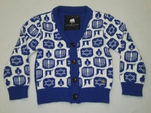 American Stitch Hannukah Sweater Kid Size 7 - Picture 1 of 12