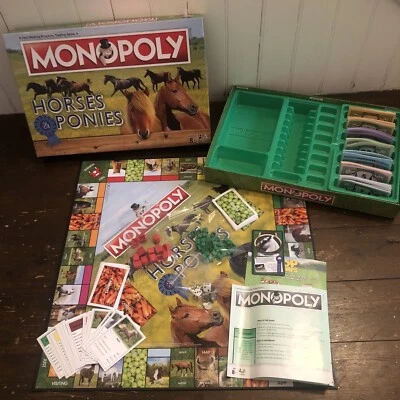 Monopoly Horses & Ponies Edition Board Game 2020 Complete  - Image 1 of 4