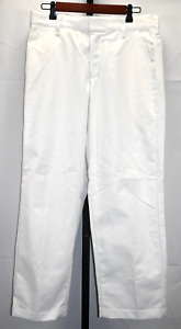 RED KAP white pants size 32/30 RN#15220 NWOT 65% polyester 35% cotton