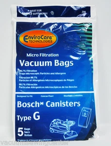 Bosch Type G Canister Vacuum Cleaner Bags 02-2400-09 - Picture 1 of 1