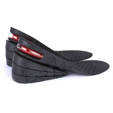 Unisex Elevator Shoe Insoles Air Cushion 4 Layers Heel Elevation F3P3