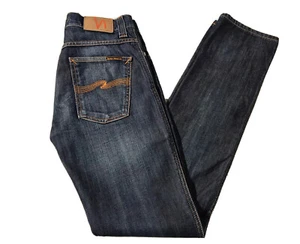 Nudie Jeans Slim Jim Low Rise  NJ2630 Made In Italy Men’s Sz 29x34 - Picture 1 of 11