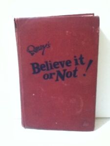 VINTAGE 1946 RIPLEY'S BELIEVE IT OR NOT! TWO VOLUMES IN ONE
