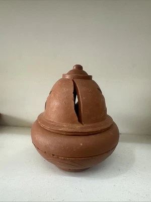 Wooden Incense Pyramid Cone Insence Burner - Random 4 Designs - Image 1 of 4