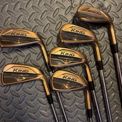 Cobra KING TOUR MIM Copper Iron Set 6pcs 5-PW N.S.PRO 950 Flex S - Image 1 of 4