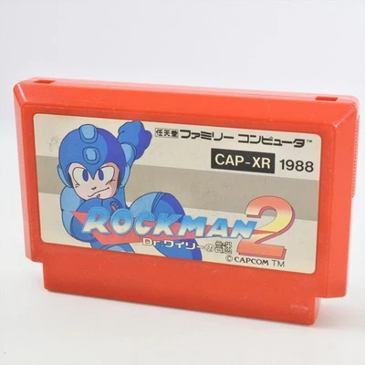 Famicom ROCKMAN 2 Megaman Cartridge Only Nintendo 1567 fc - Image 1 of 4
