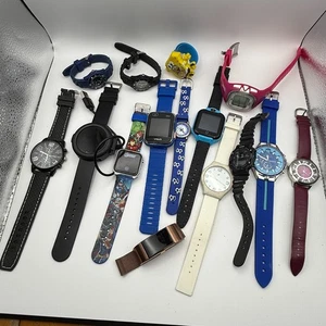 Bundle Of 15 Quartz Watches Job Lot Modern / Vintage Untested Parts / Repair - Picture 1 of 16