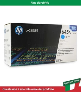 C9731A HP Color Laserjet 5500 Cartuccia del Toner Ciano - Zdjęcie 1 z 2