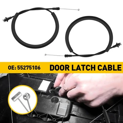 2x Cable de liberación de pestillo de puerta trasera para Dodge Ram 1500 2500 3500 1998-2002 Foto 1 de 4