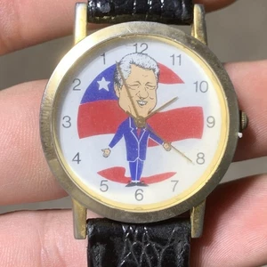Bill Clinton Political Armbanduhr Herrenuhr - Bild 1 von 5