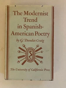 The Modernist Trend in Spanish American Poetry (1977, Hardcover) - Picture 1 of 3