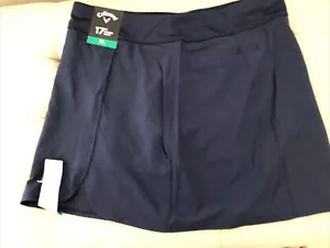 Callaway Ladies' Golf Skort Truesculpt 17" Moisture wicking Blue Size XL - Picture 1 of 4
