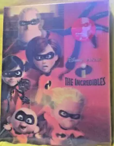 THE INCREDIBLES Blu-ray Steelbook - Lenticular B2 Kimchi Release - Brand New - Picture 1 of 5