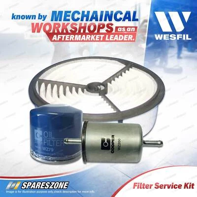 Oil Air Fuel Filter Service Kit for Holden Jackaroo UBS17 Rodeo TFR TFS 17 25 - image 1 of 2