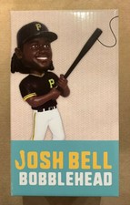 2020 JOSH BELL Fishing Bobblehead NIB Pittsburgh Pirates - Season Ticket Holders