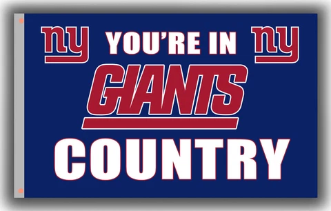 New York Giants Country Fan Football Flag 90x150cm 3x5ft best team banner Cover