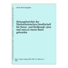 Sitzungsberichte der Niederrheinischen Gesellschaft für Natur- und Heilkunde 190