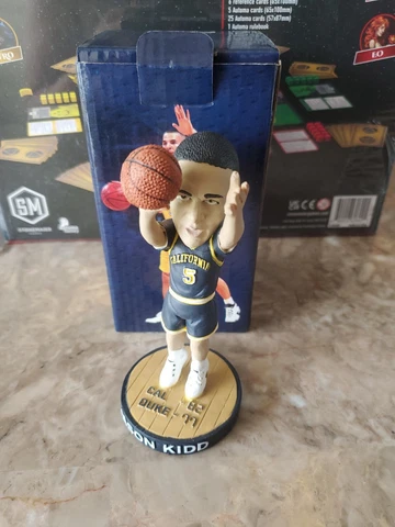 Jason Kidd California Cal Golden Bears Mini Bobblehead 5" Five Inches Orig Box Cover