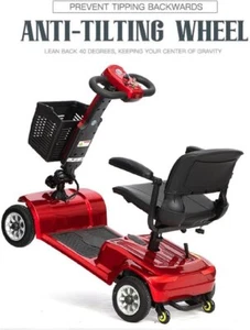 4 Wheels Mobility Scooter Power Wheelchair Electric Scooters Travel USA 2025 - Picture 1 of 19