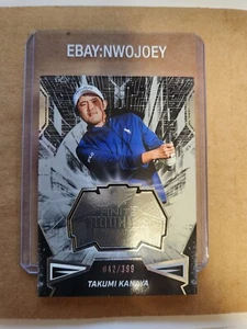 *NEW* TAKUMI KANAYA 2024 UD PORTFOLIO GOLF #SFR-TK SPx FINITE ROOKIES /399 - Picture 1 of 2