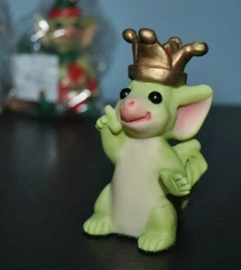 REAL MUSGRAVE Pocket Dragons AND YOU CAN BE MY ROYAL SERVANT Handmade 2002 2,8"H - Bild 1 von 3