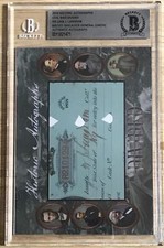 2019 Historic Autographs Civil War Divided WILLIAM J LANDRAM Cut Signature