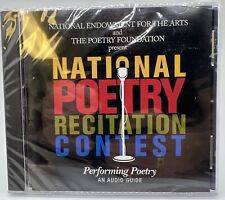 National Poetry Recitation Contest Preforming Poetry Readings CD NEW!