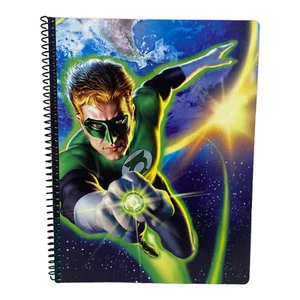 DC Comics Green Lantern 1 Subject Spiral Notebook. Super Heroes / Back to School - Picture 1 of 5