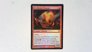 Foil Worldheart Phoenix Conflux - Magic the Gathering Red - Picture 1 of 2