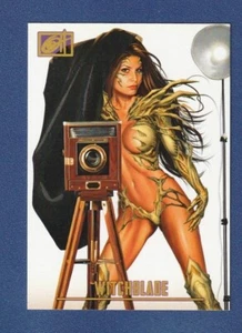 WITCHBLADE 2022 Greg Horn Art Card #91 Sara Pezzini Top Cow Comics^ - Picture 1 of 2