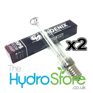 Phoenix 600W HPS Single Ended Lamp Bulb Long Life High Light Output X 2 BULBS - Picture 1 of 2