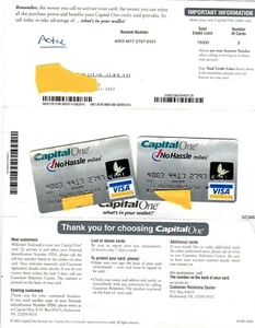 Capital One Visa Credit Card▪️Expired in 2010▪️Collectible - Picture 1 of 1