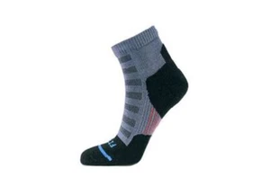 Fits Micro Light Runner Quarter Sock, Steel Blue, M - Picture 1 of 1