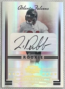 Donruss Threads 2006/999 Jimmy Williams #284 automático Atlanta Falcons - Imagen 1 de 2