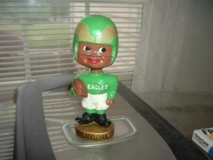 1962 Bobblehead Nodder Philadelphia Eagles Black Dark Face Toes Up Bobbin - Picture 1 of 7