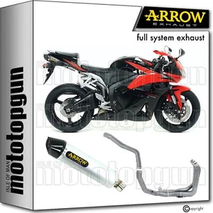 Full system exhaust rc aluminium c ir arrow honda cbr 600 rr 09/12 - Picture 1 of 2