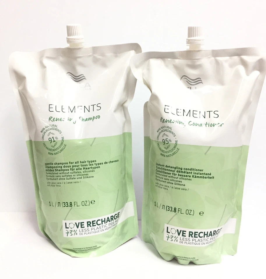 Wella Elements Renewing Shampoo & Conditioner Duo (REFILL), 33.8 oz - Image 1 of 1