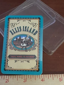 Vintage Unopened DECK OF CARDS...ELLIS ISLAND - Picture 1 of 3
