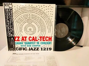 Bud Shank Quartet With Bob~ Jazz At Cal-Tech Pacific Jazz PJ-1219 VINYL LP OBI - Imagen 1 de 3