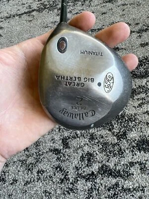 RH Callaway Great Big Bertha War Bird Titanium deuce 2 S2H2 2 wood 44” - Image 1 of 4