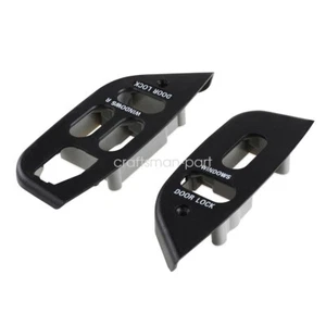 Electric Door Lock Switch Bezel (Pair) For 1992-96 Ford Truck 92-96 Ford Bronco - Picture 1 of 9